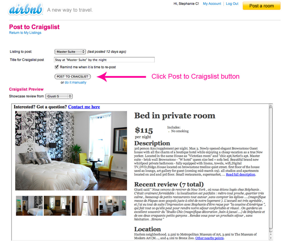 Growth hacking do AirBnB: listagem no Craigslist